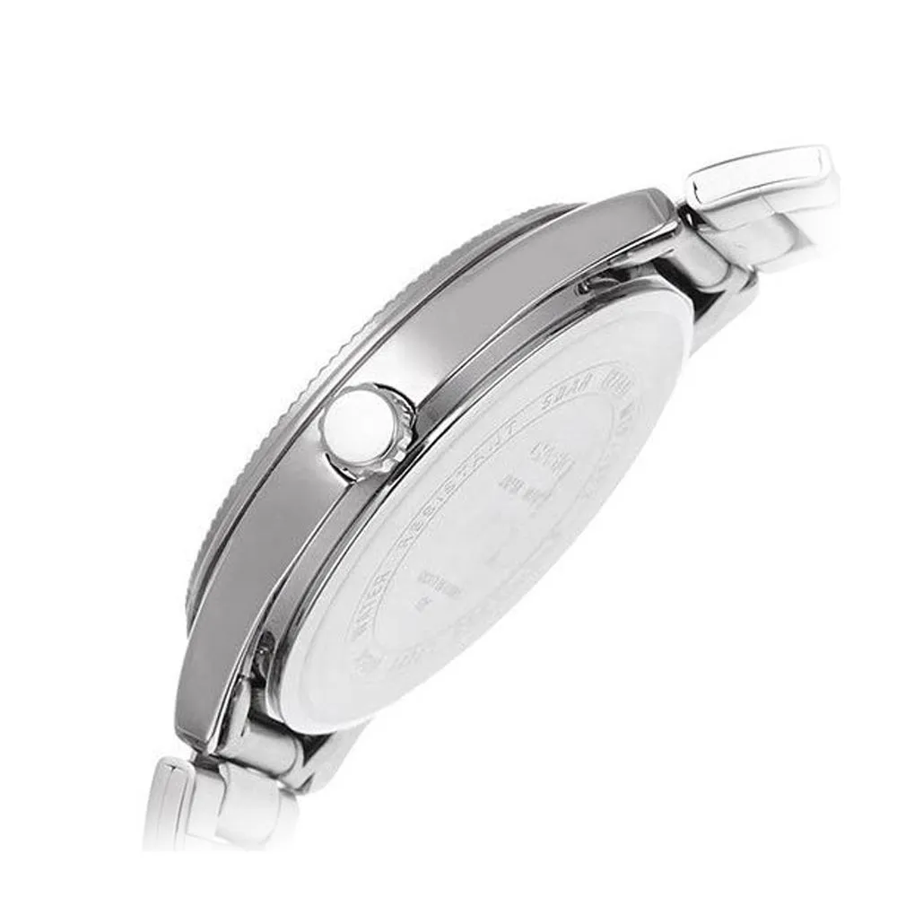 Casio Enticer Women's Analog Black Dial Silver Body Watch, Stainless Steel Strap, LTP-1302D-1A2VDF