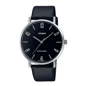 Casio Men's Band Analog Watch, MTP-VT01L-1B2UDF