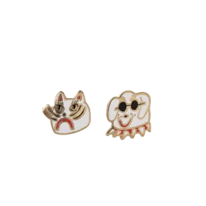 Cat & Dog Earrings