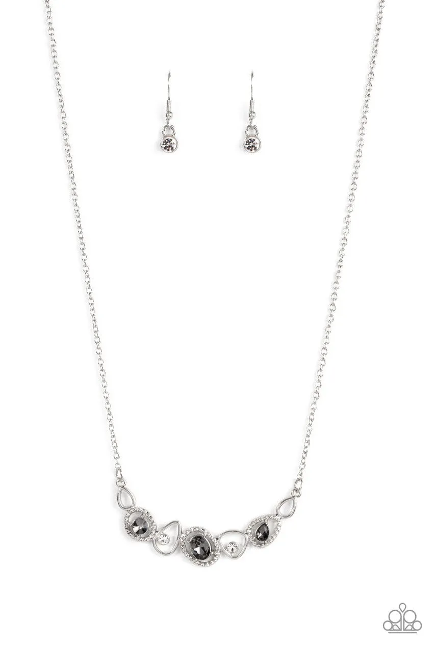 Celestial Cadence Silver Paparazzi Necklace