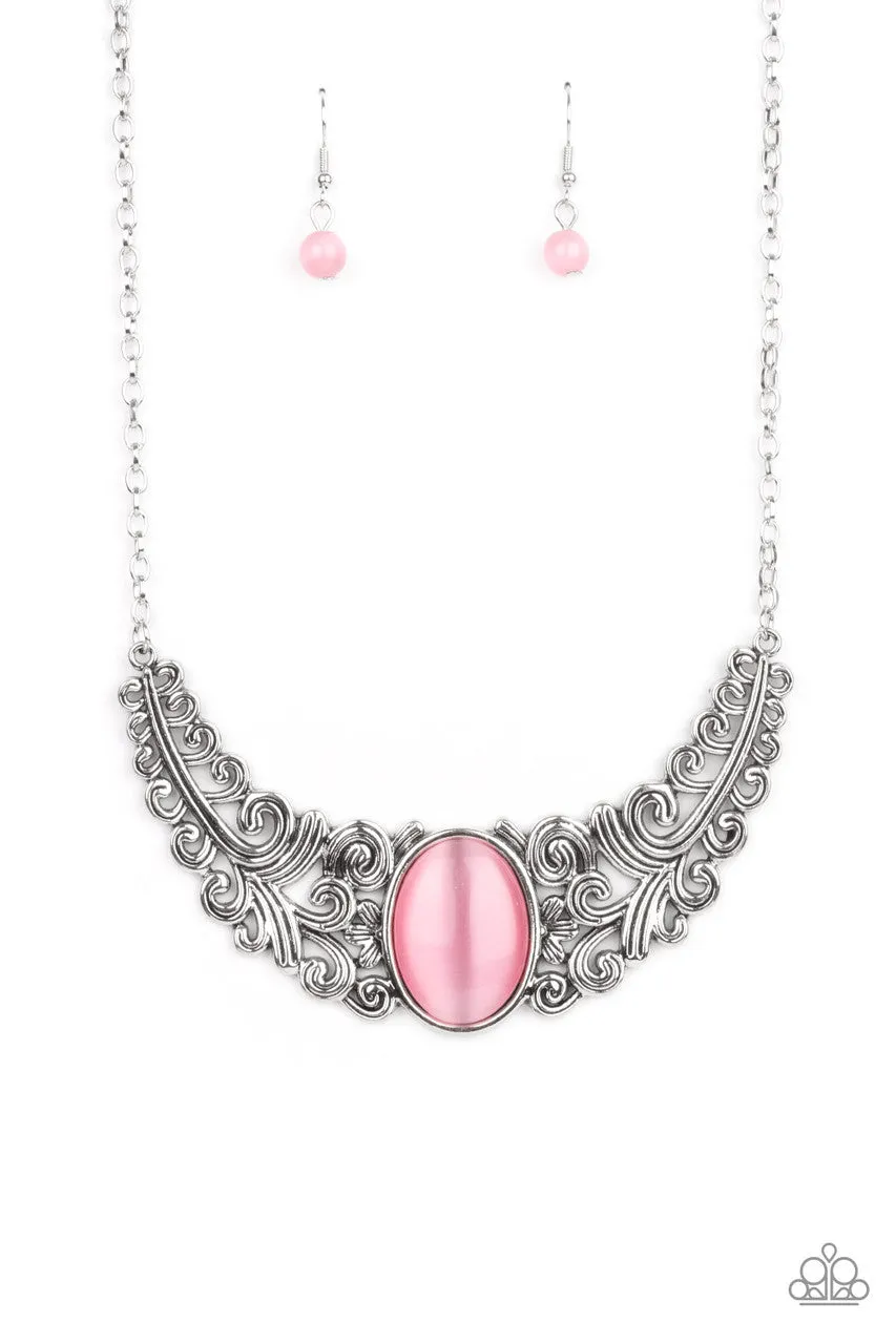 Celestial Eden Pink Paparazzi Necklace