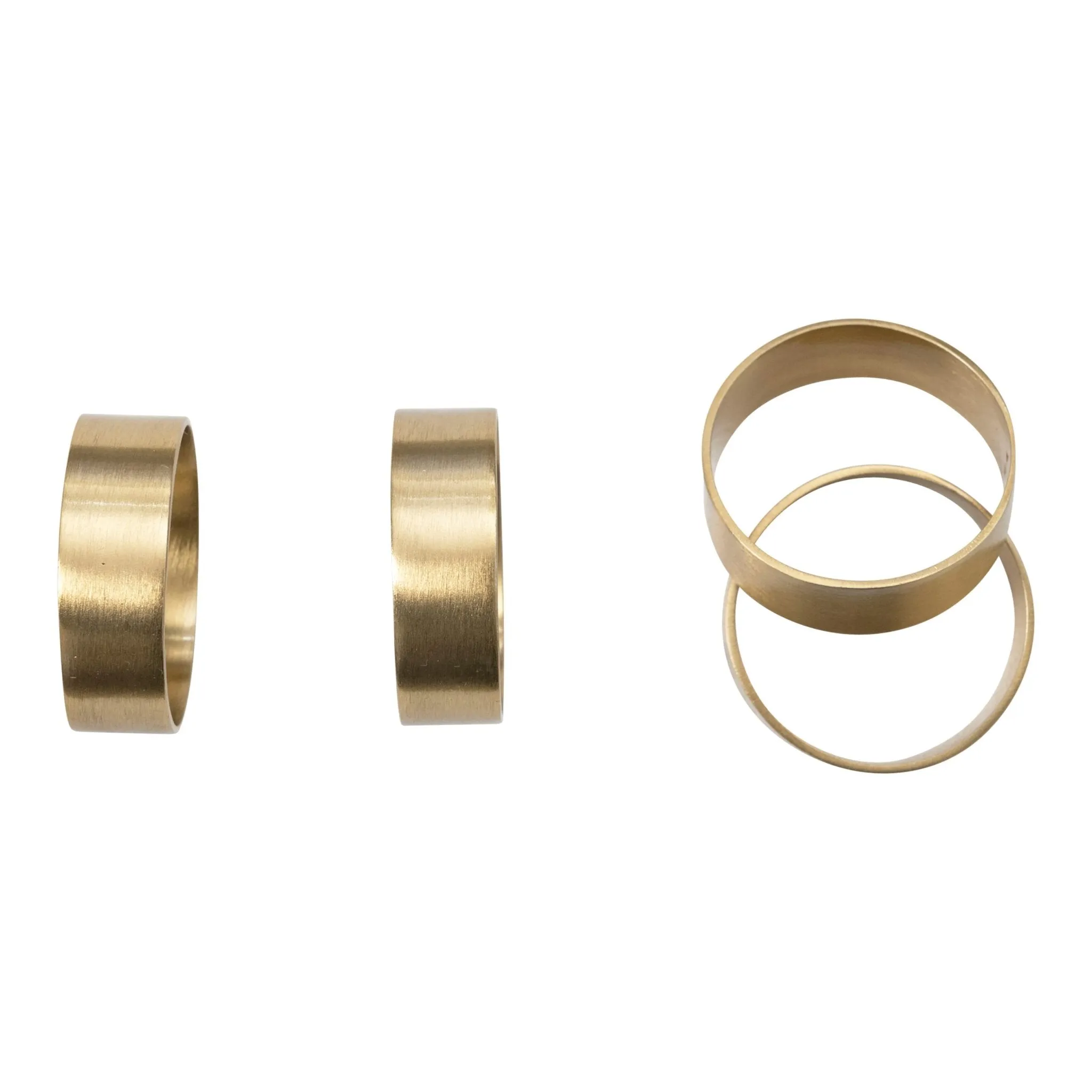 Chunky Brass Napkin Rings