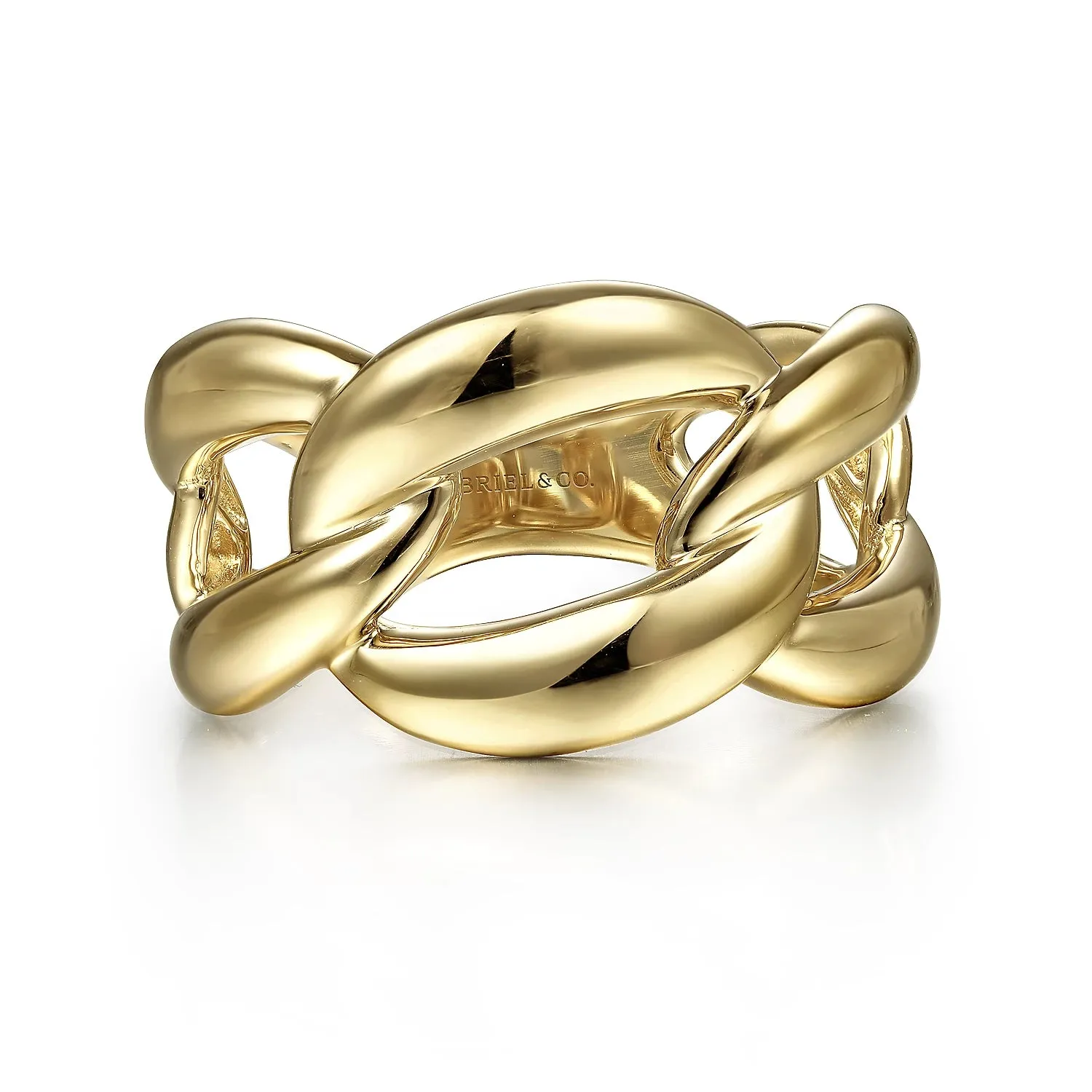 Chunky Chain Link Ring
