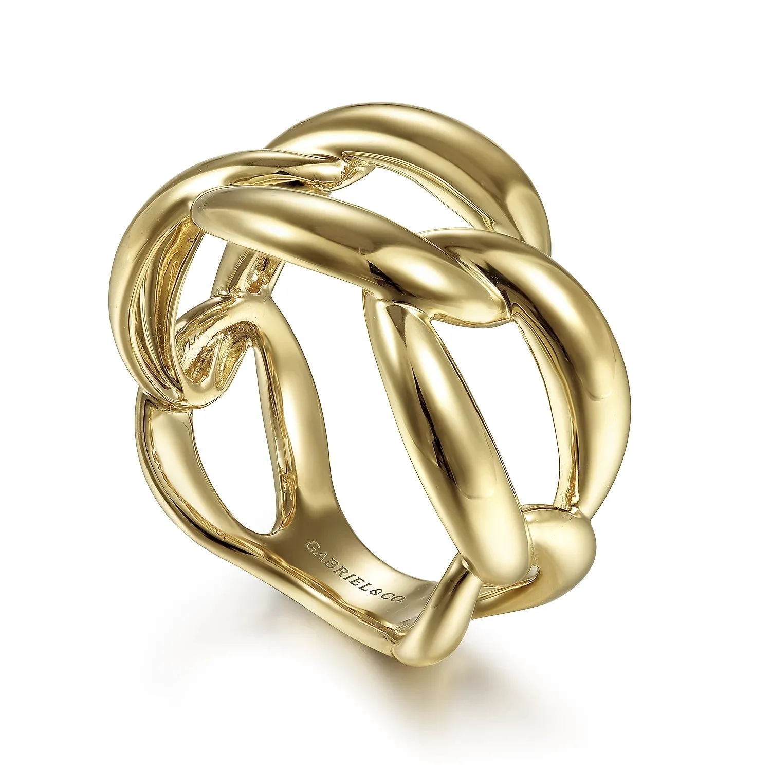 Chunky Chain Link Ring