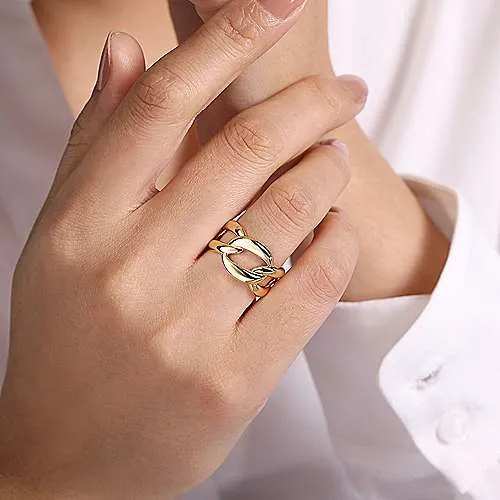 Chunky Chain Link Ring