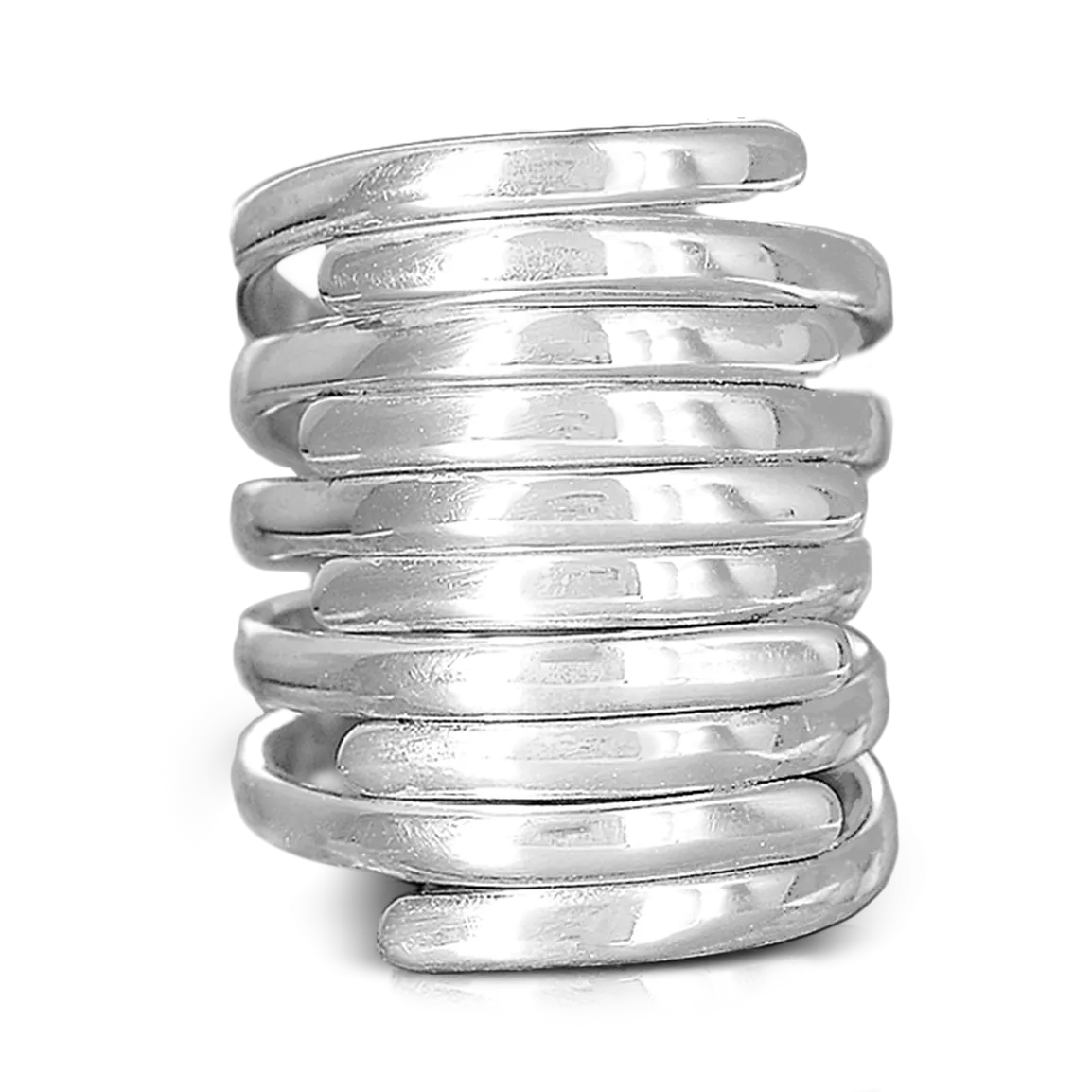 Chunky Statement Ring for women Sterling Silver