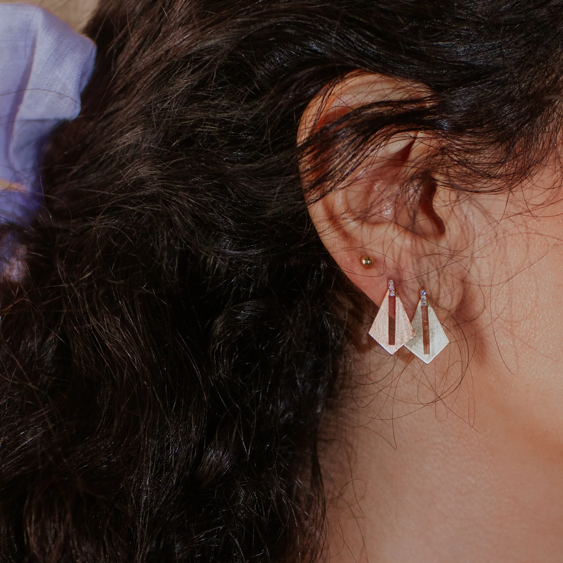 Cipresso Mini Earrings (RG)