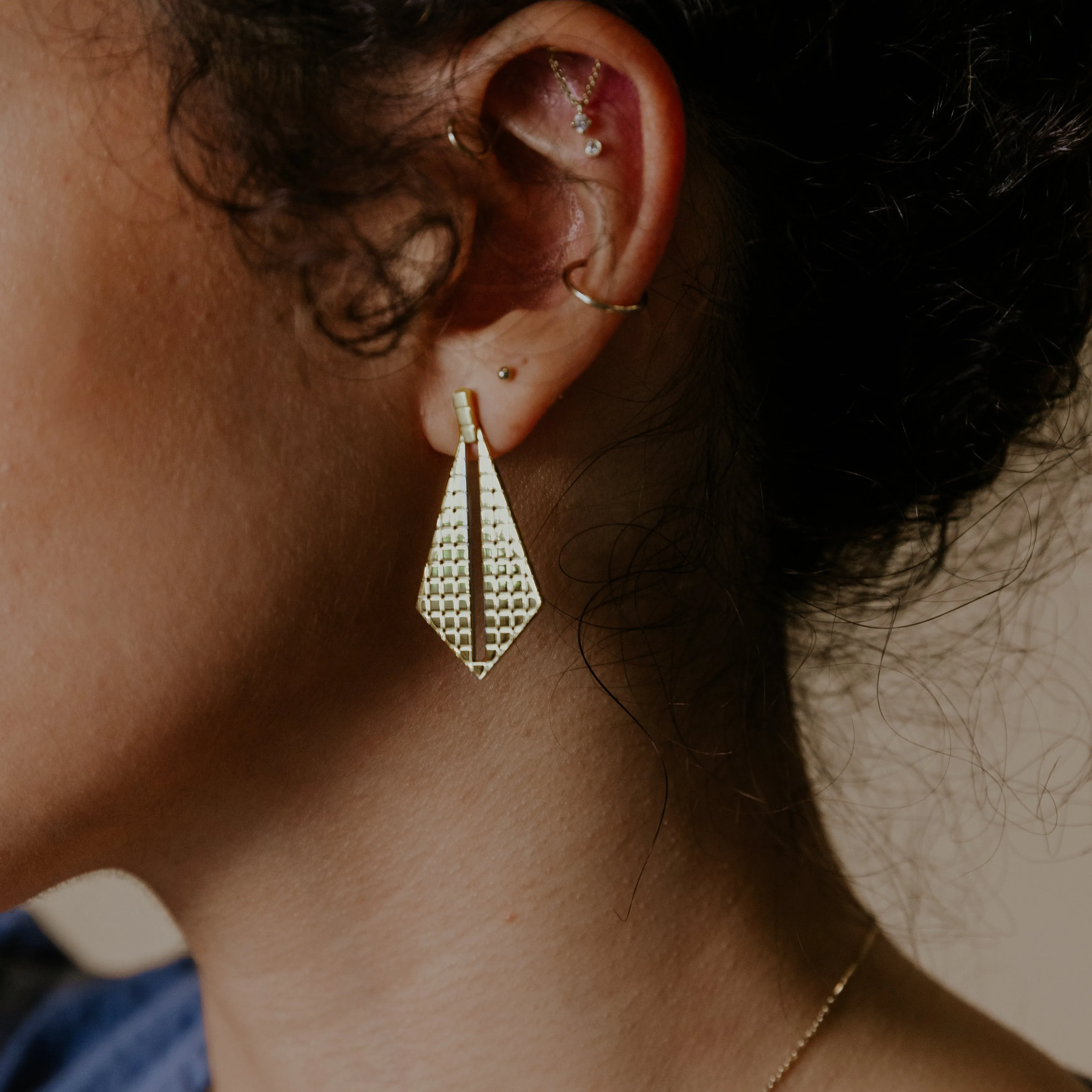 Cipresso Tela Earrings