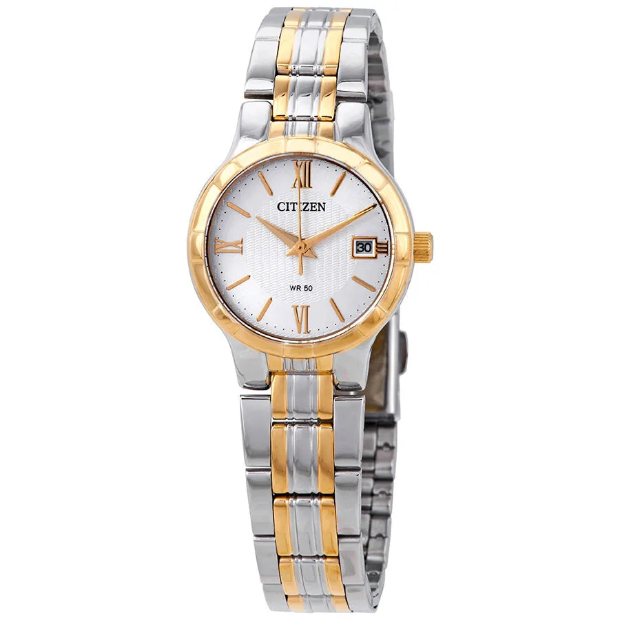 Citizen White Dial Ladies Watch EU6024-59A