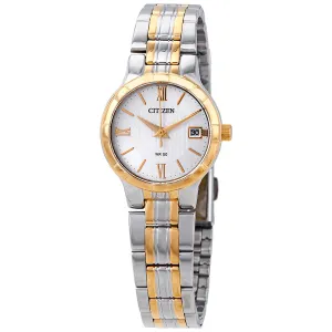 Citizen White Dial Ladies Watch EU6024-59A