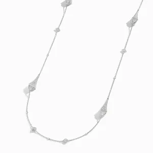 Cleo Long Chain Statement Necklace