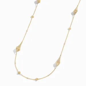Cleo Long Chain Statement Necklace