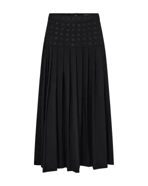 CMTAILOR - PLEATED SKIRT IN BLACK