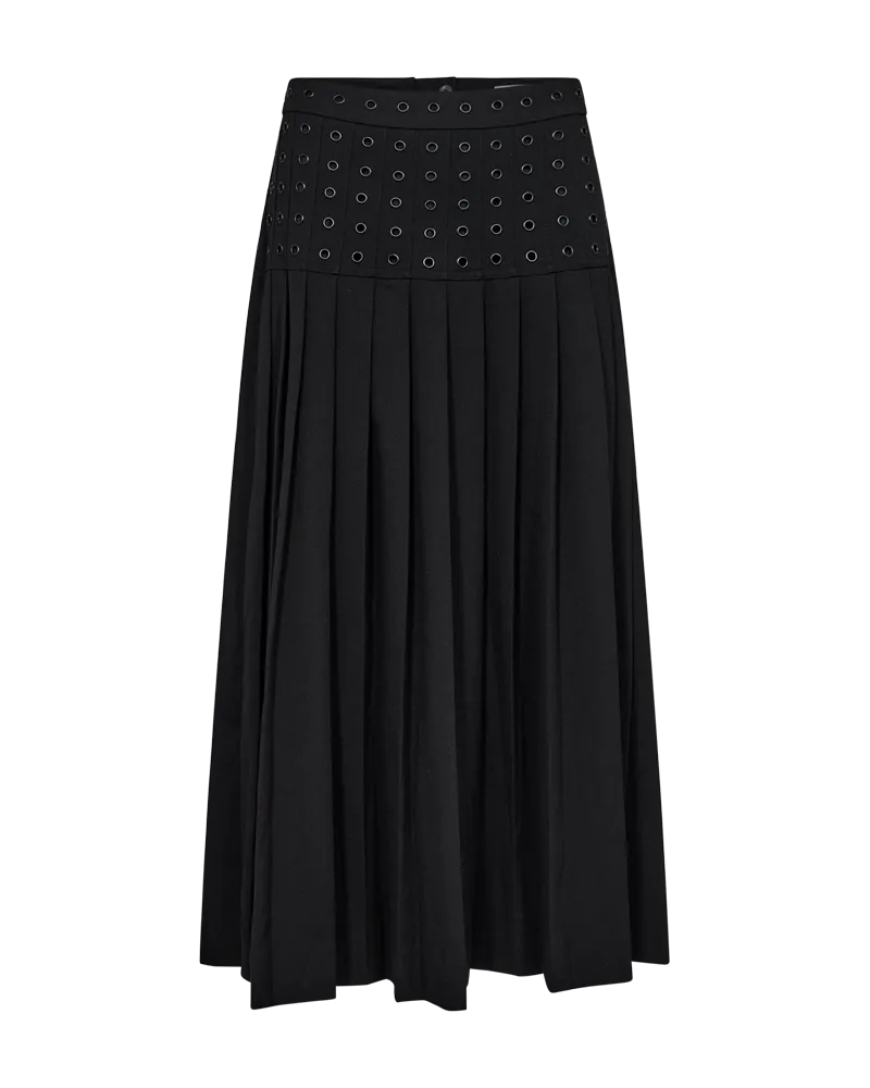 CMTAILOR - PLEATED SKIRT IN BLACK