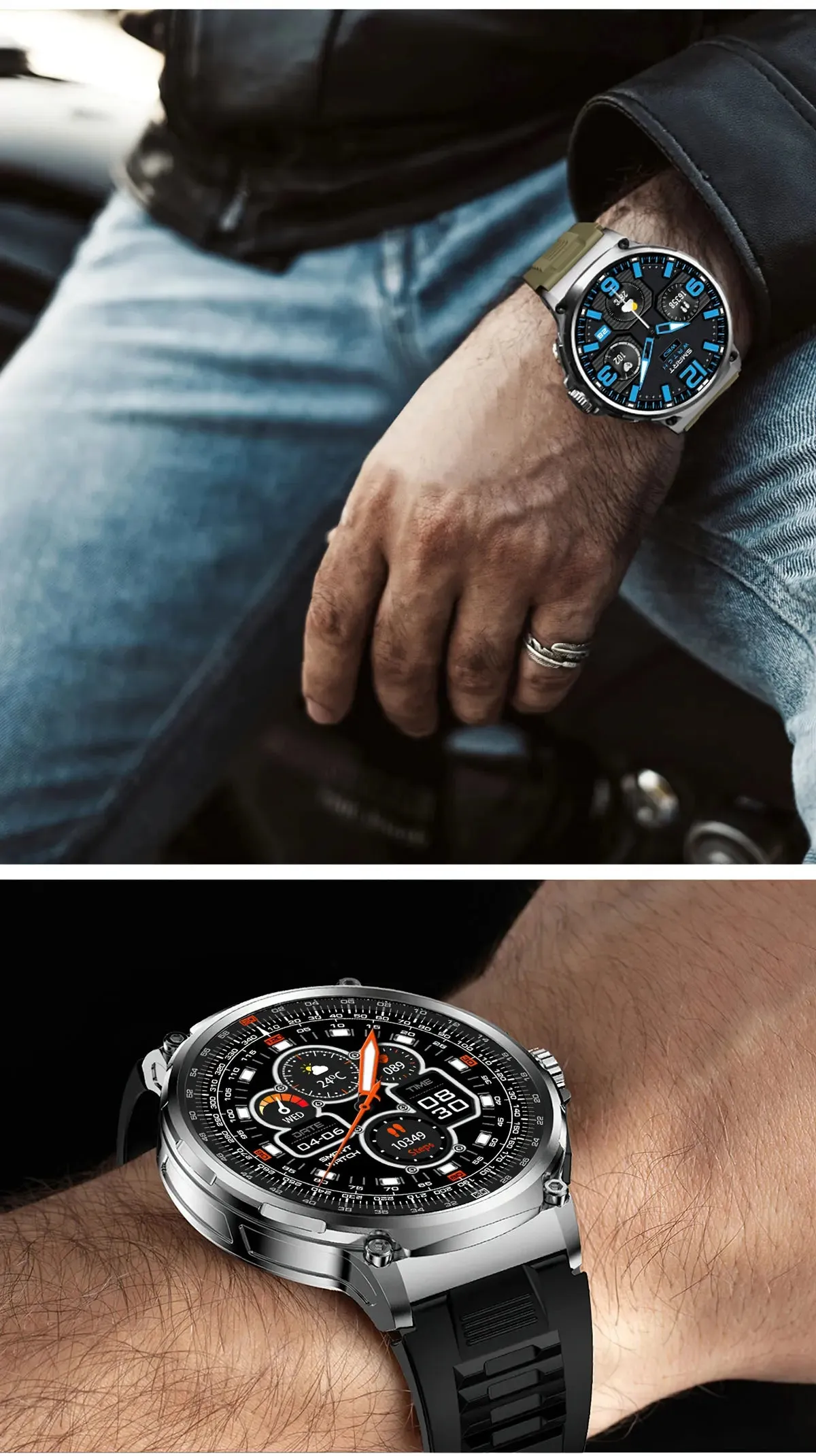 COLMI V69 1.85" Ultra HD Smart Fitness Watch