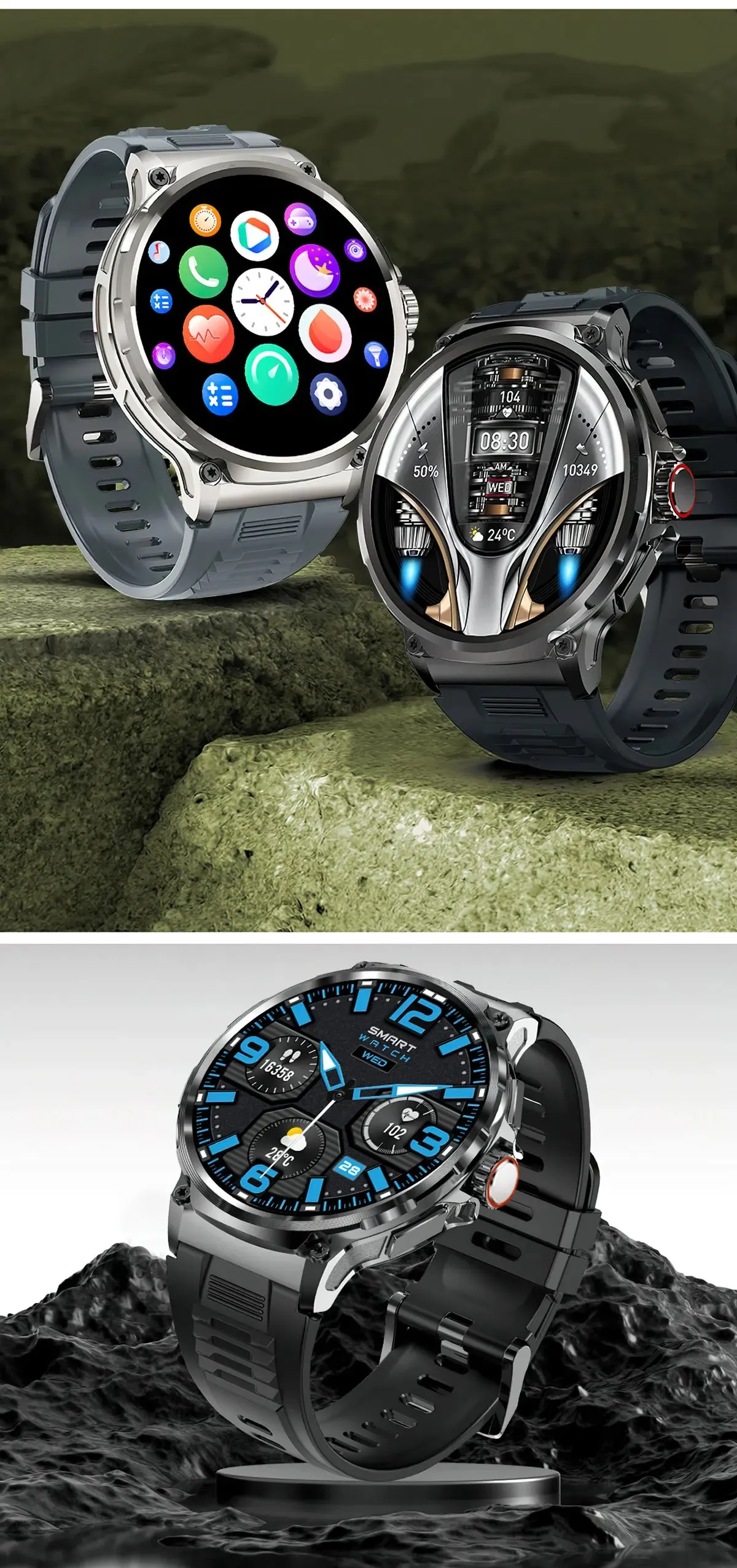 COLMI V69 1.85" Ultra HD Smart Fitness Watch