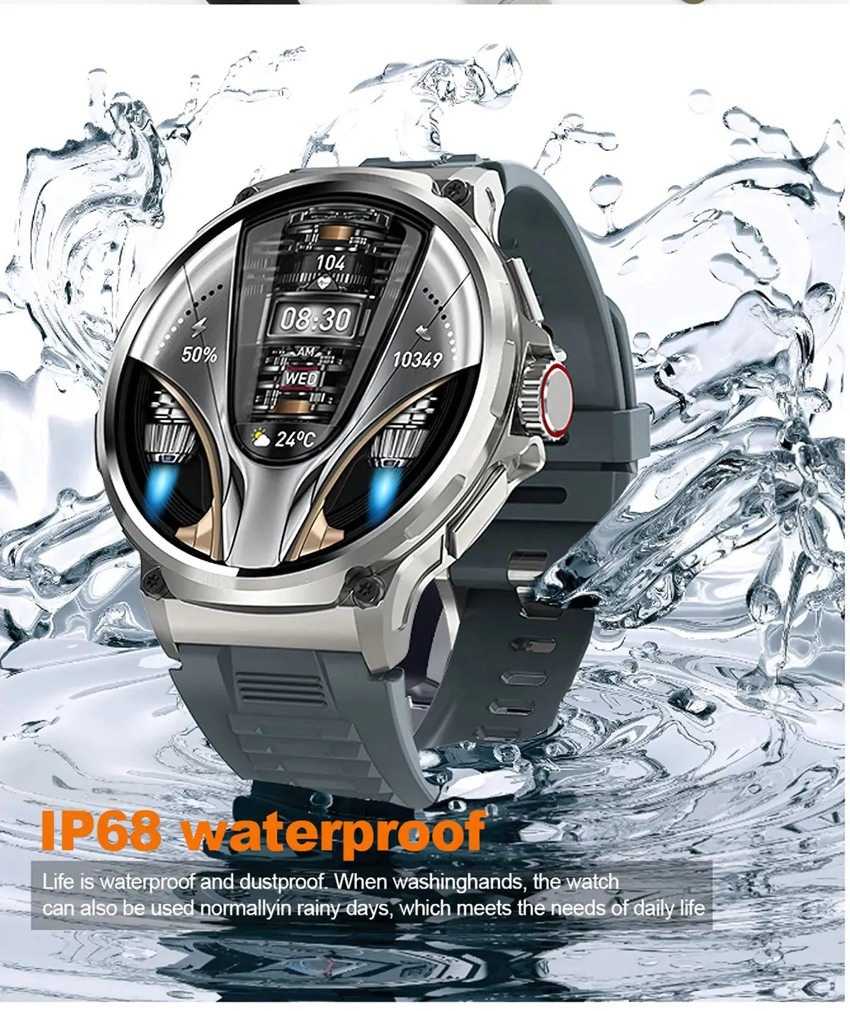 COLMI V69 1.85" Ultra HD Smart Fitness Watch