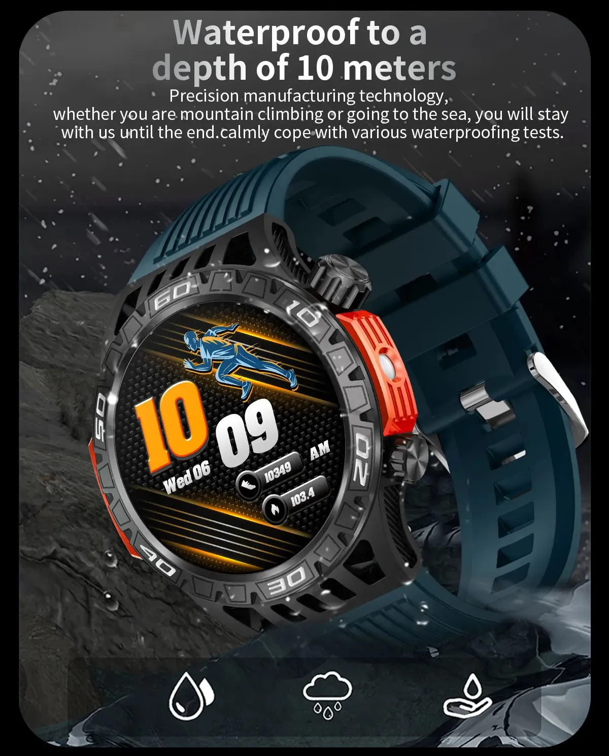 COLMI V71 1.46" HD Display Smart Fitness Watch