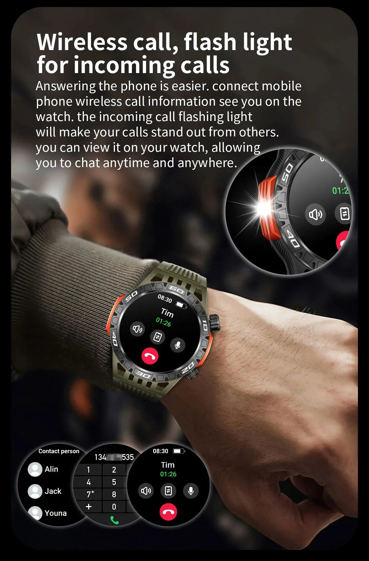 COLMI V71 1.46" HD Display Smart Fitness Watch