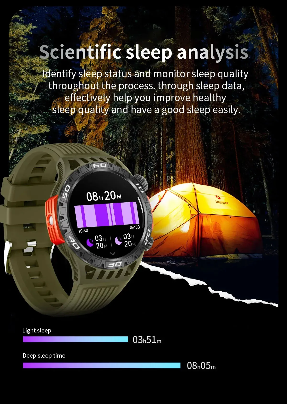 COLMI V71 1.46" HD Display Smart Fitness Watch