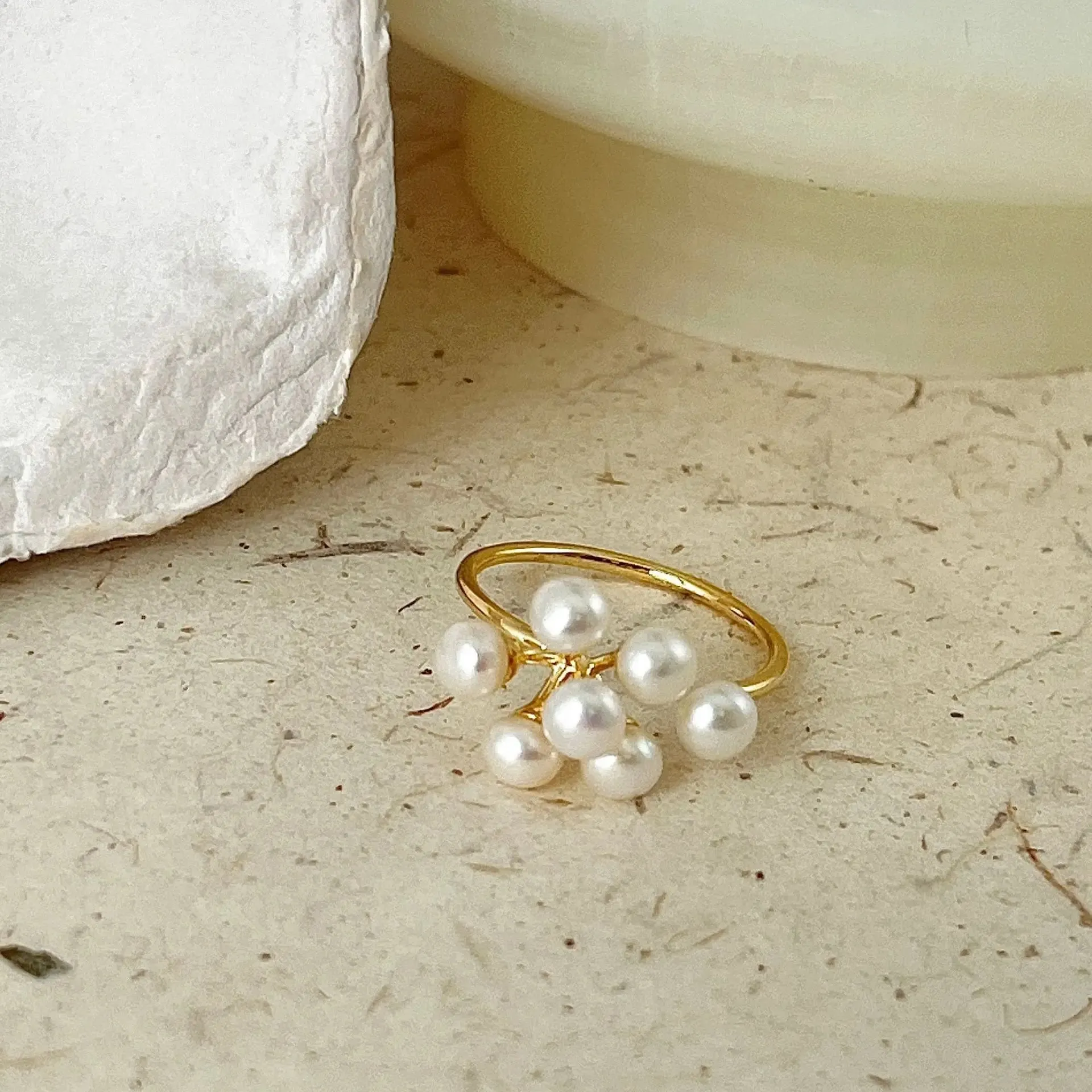Colorful Drip Glaze Open Ring For Women Fashion Retro Geometric Gold Color Metal Rings Exquisite Jewelry Gifts For Girl