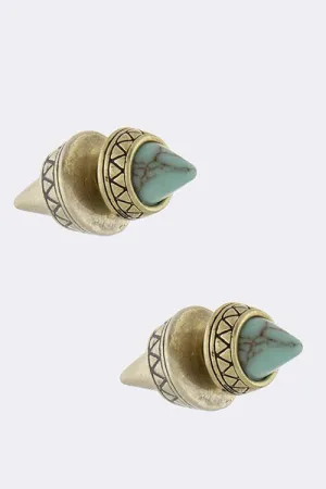 Cone Double-Sided Earrings