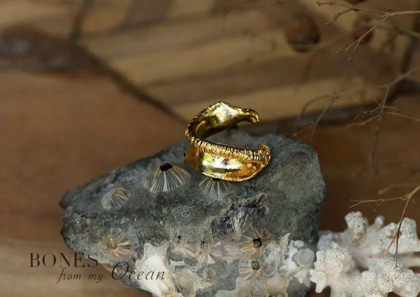 Coral Curve Ring