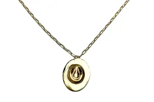 Cowboy Hat Necklace