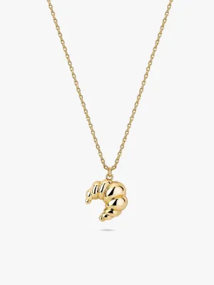 Croissant Dome Necklace