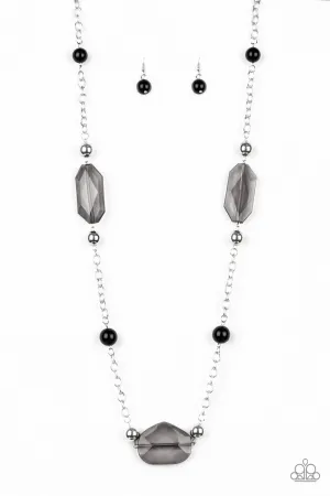 Crystal Charm - Black