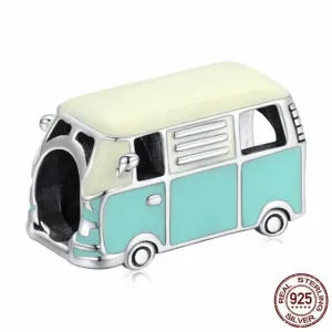 Cycolinks 925 Sterling Silver Camper Van Charm