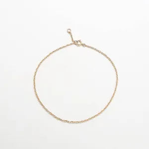 Dainty Rope Chain Anklet