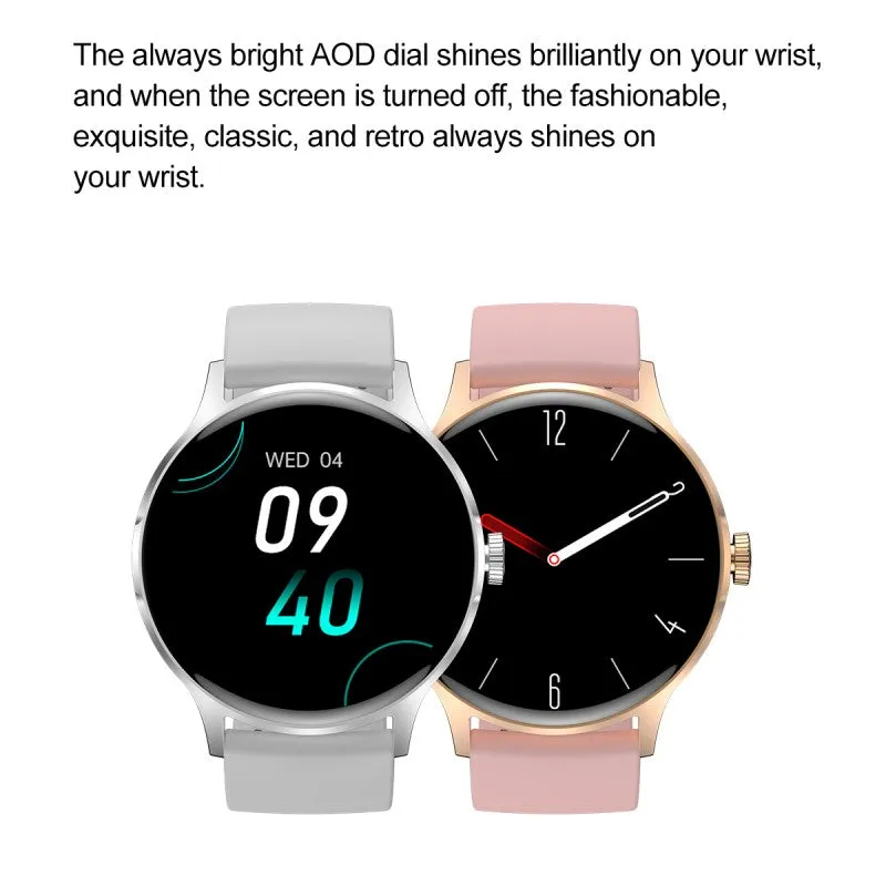 DaTeoy H30 Smart Watch, 1.43" AMOLED Display, Fitness Tracker with Bluetooth Call, Voice Control, NFC, IP68 Waterproof, Sleep & Heart Rate Monitor, 7-Day Battery Life, Compatible with Android and iOS