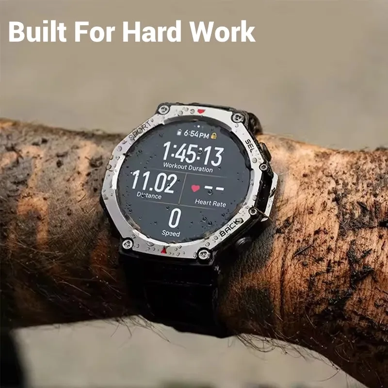 DATEOY T REX 3 GPS Sport Watch - 5ATM Waterproof, AMOLED Display, Multi-Satellite GPS, 170  Sports Modes, Heart Rate, Blood Oxygen, Altitude & Compass