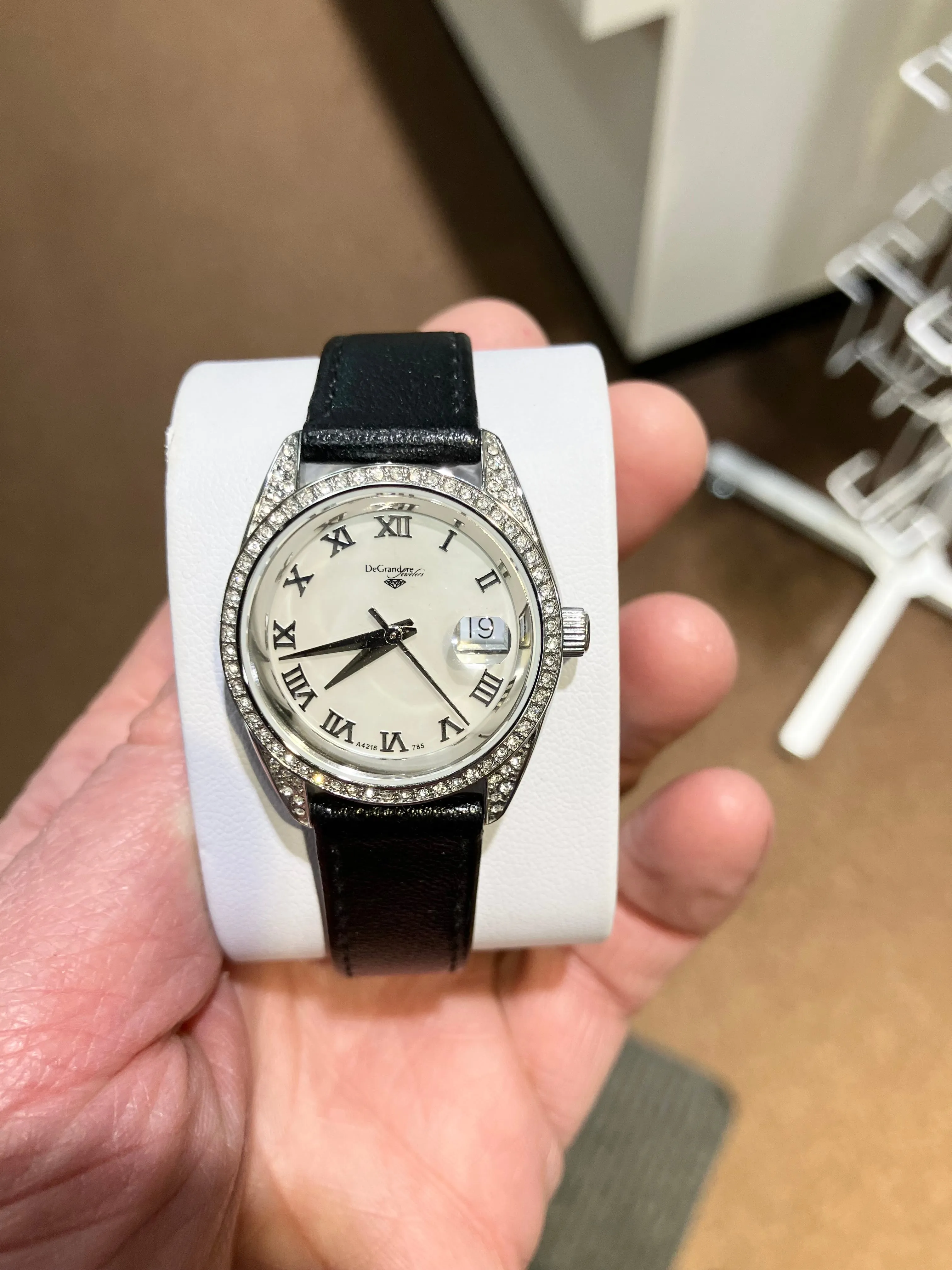 DeGrandpre Jewelers Crystal Watch