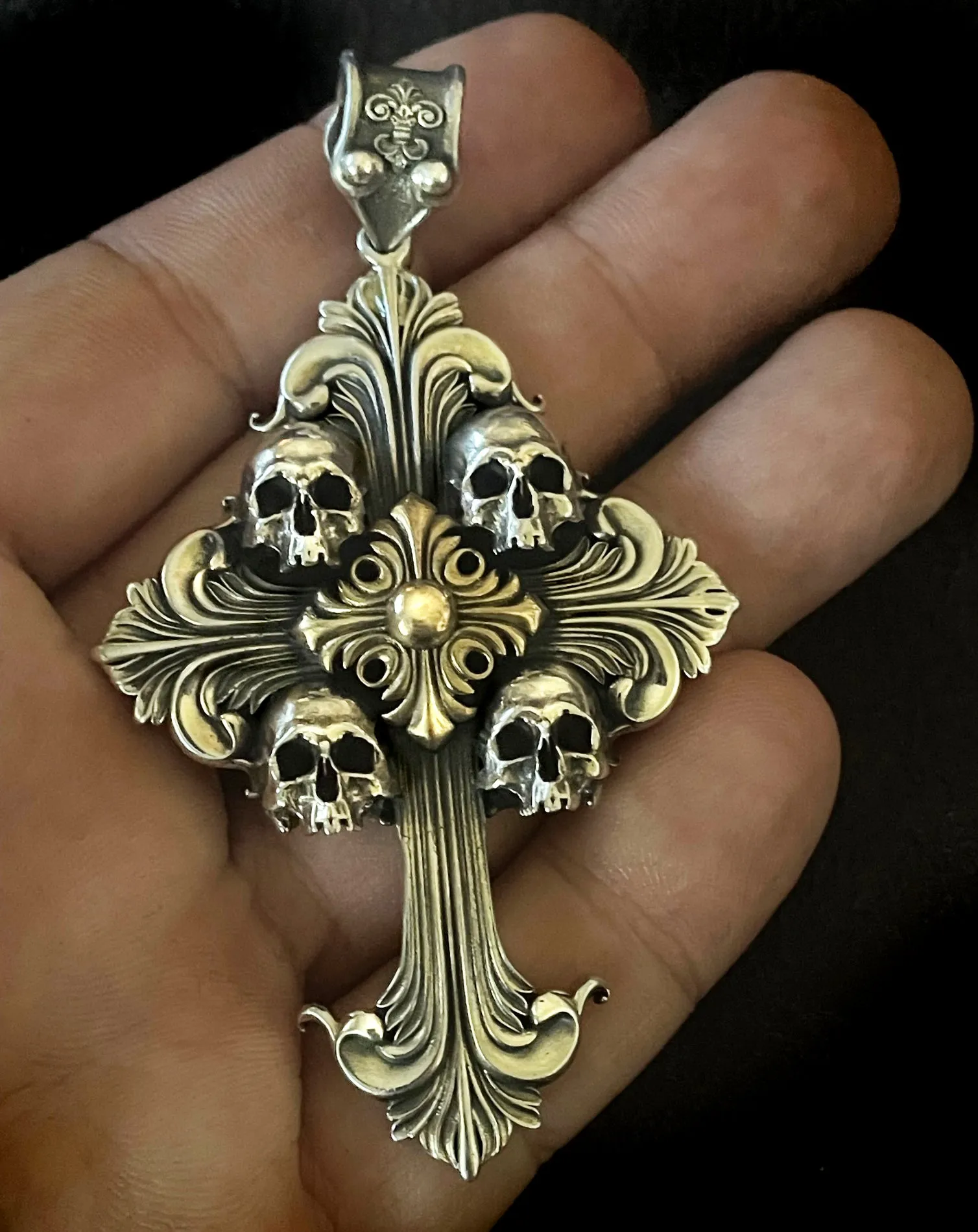 Deus Vult Templar Cross Necklace