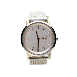 Dkny Stainless Steel Analog Watch With Metal Bracelet