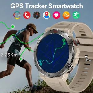 Elegance Tracker Pro SmartWatch 1.43 Amoled GPS Smart watches for men Bluetooth call Compass Sports Smartwatch For Android IOS Fitness Tracker
