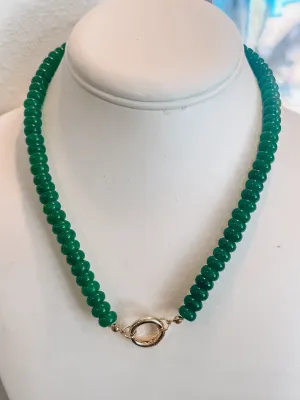 Emerald Gemstone Necklace