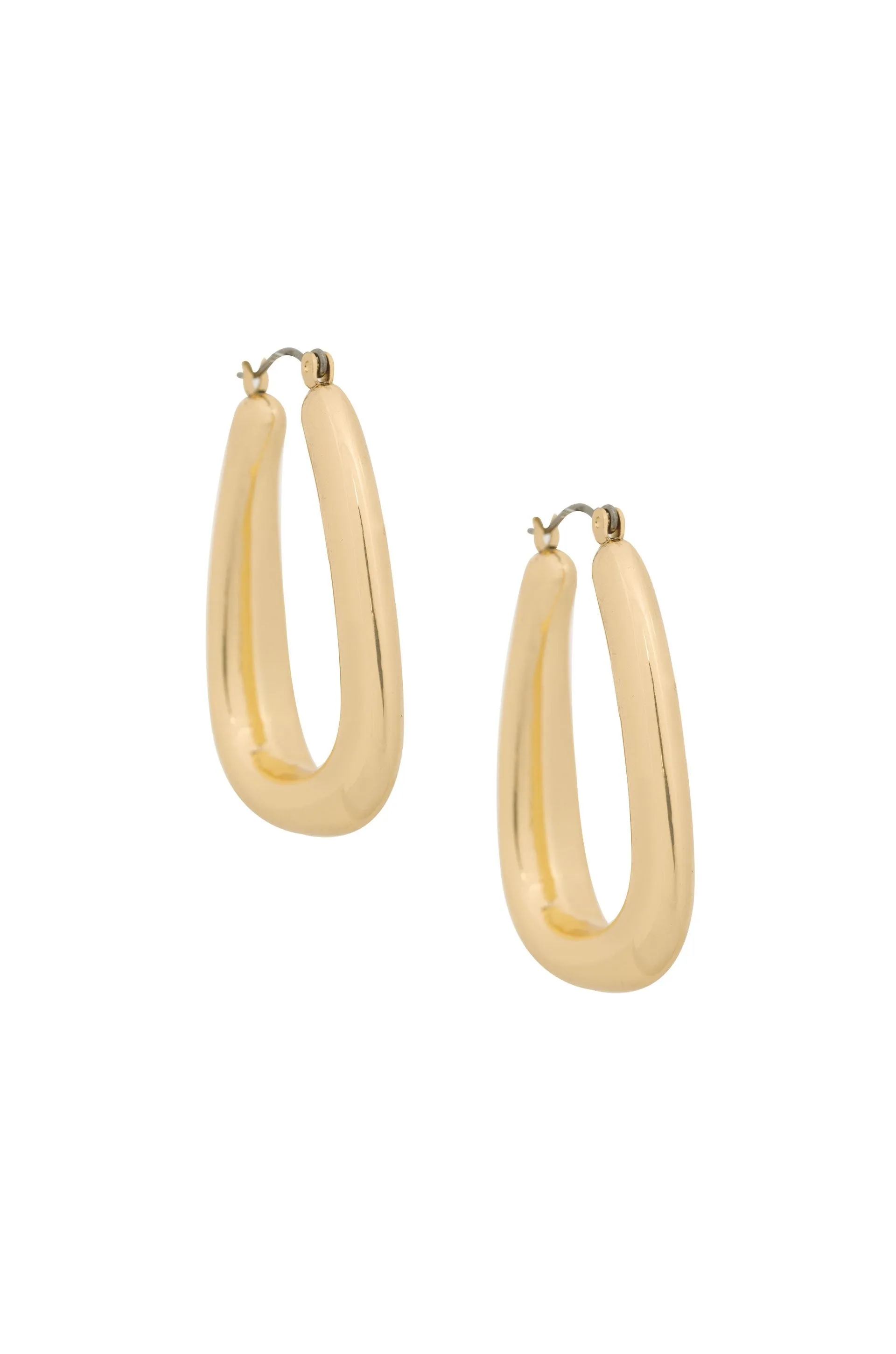 Everyday Boss 18k Gold Plated Hoop Earrings