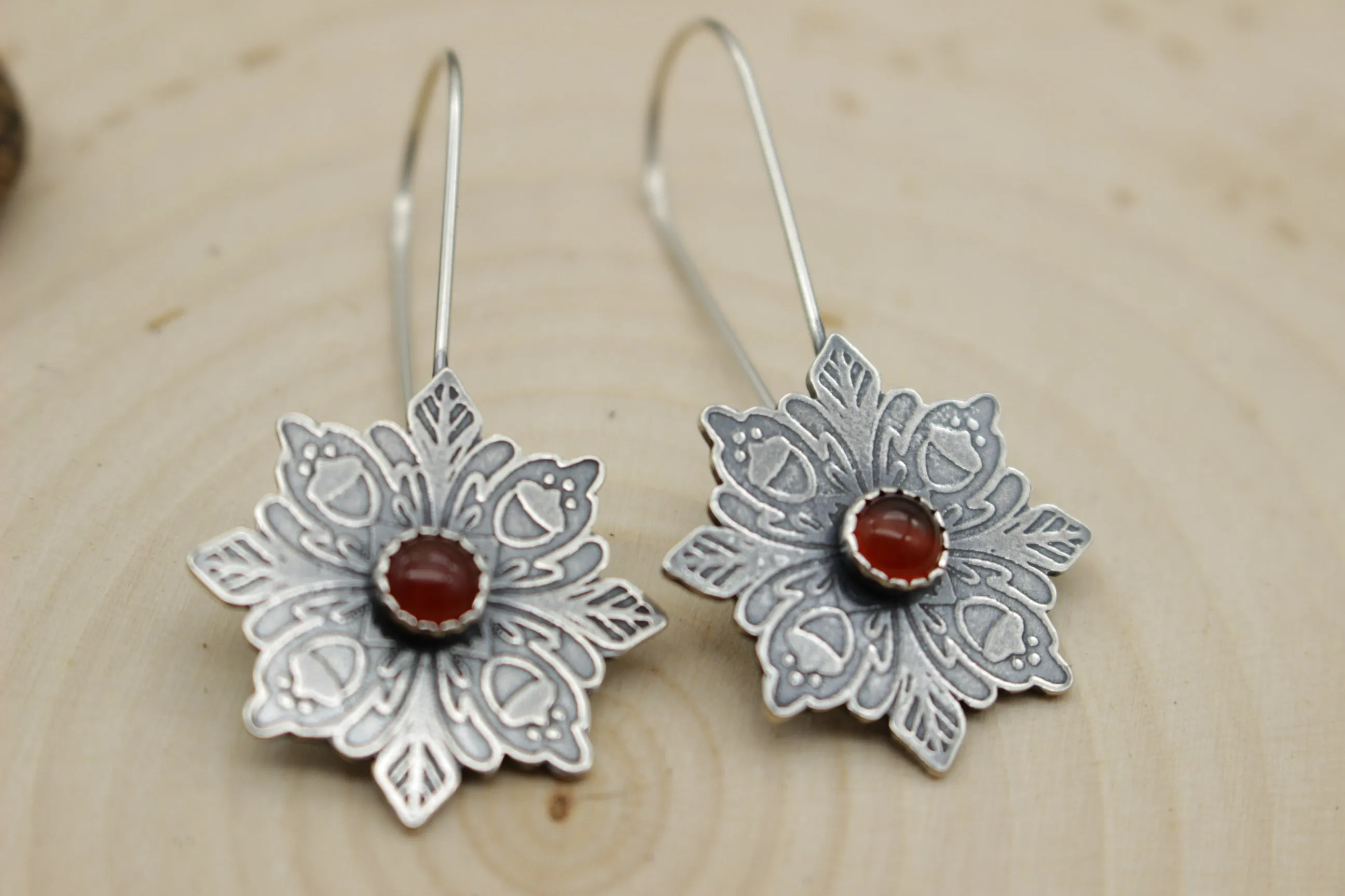 Falling for Autumn Hoop Earrings