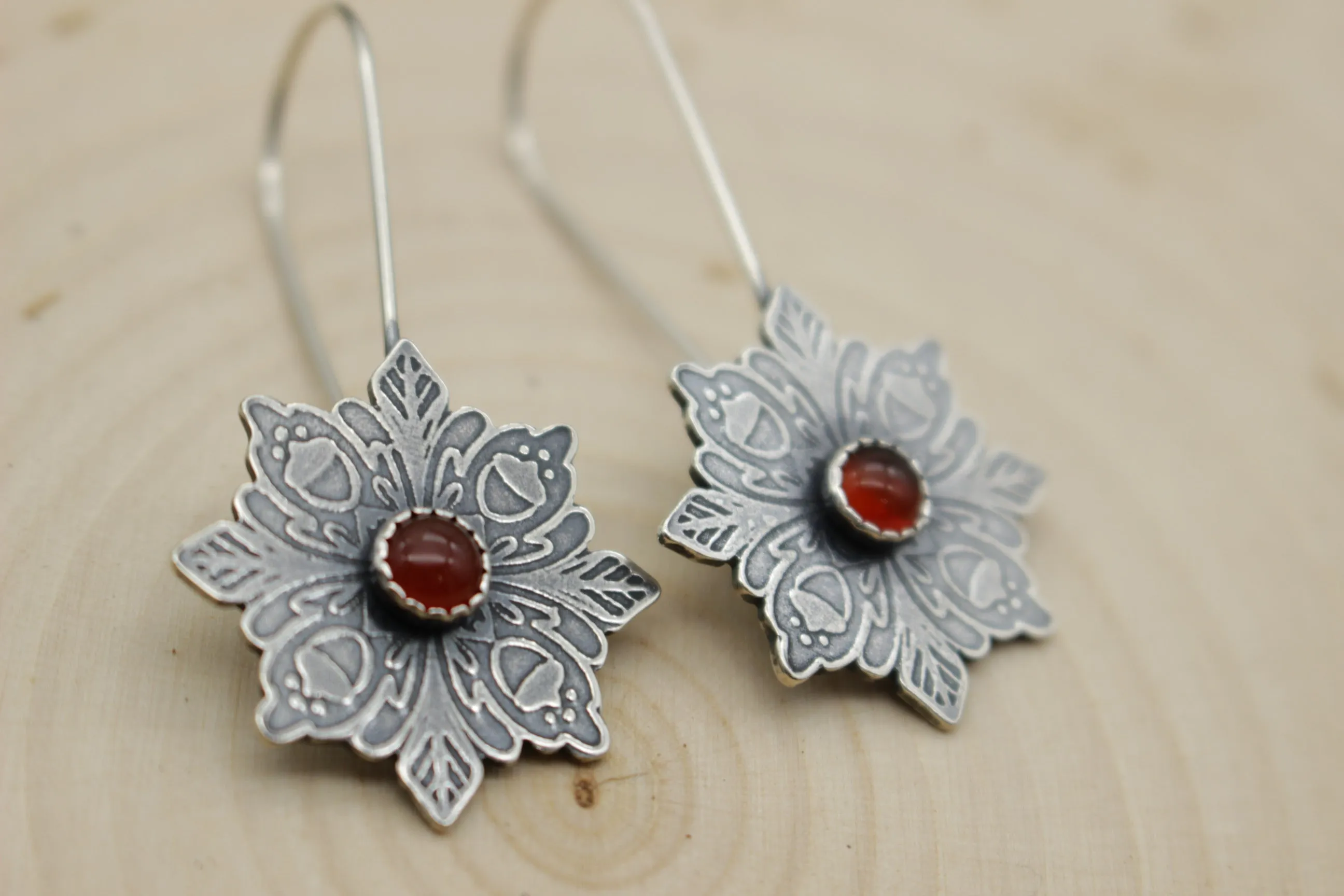 Falling for Autumn Hoop Earrings