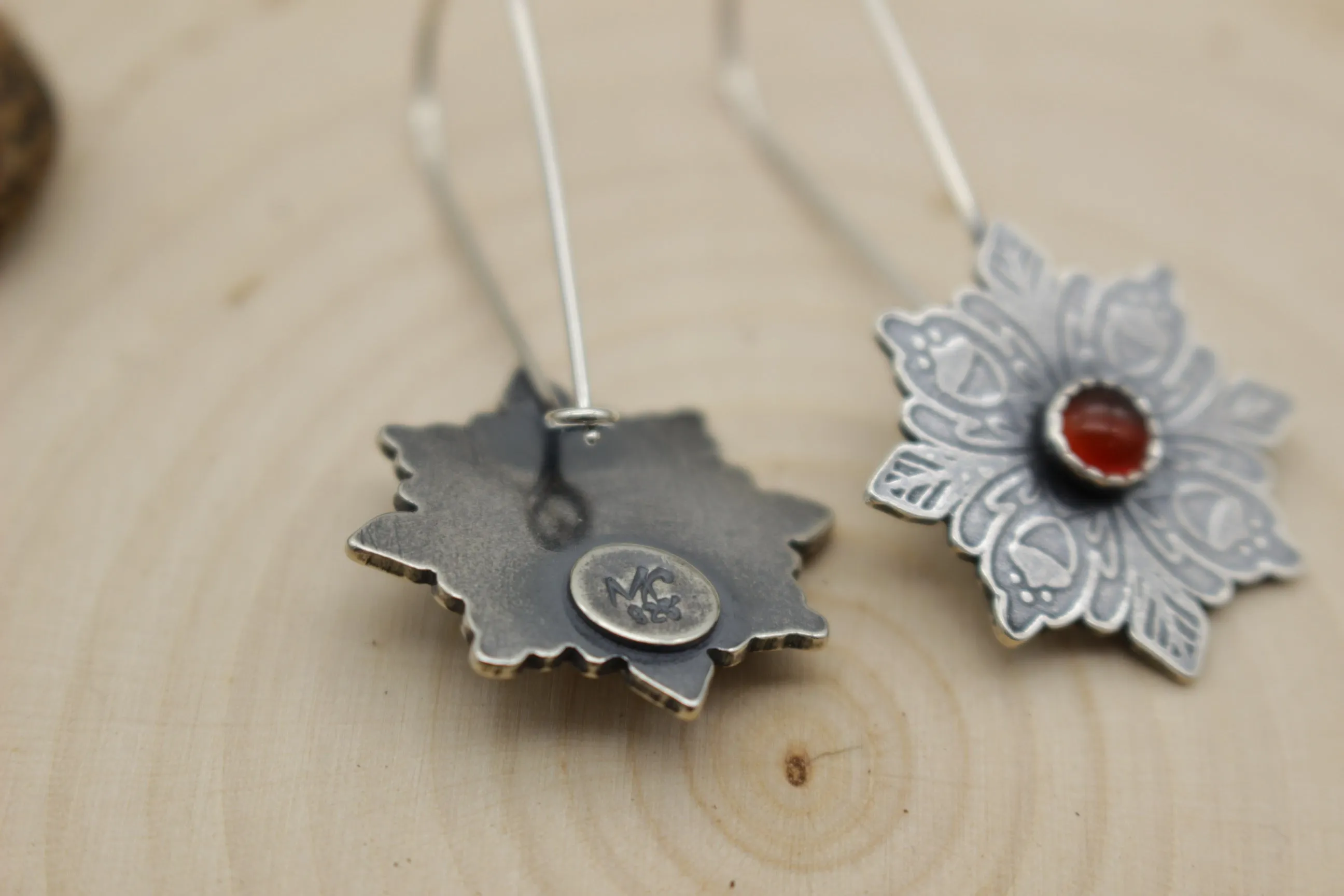 Falling for Autumn Hoop Earrings
