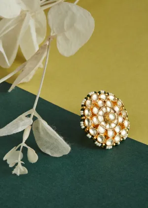 Fancy Kundan Finger Ring