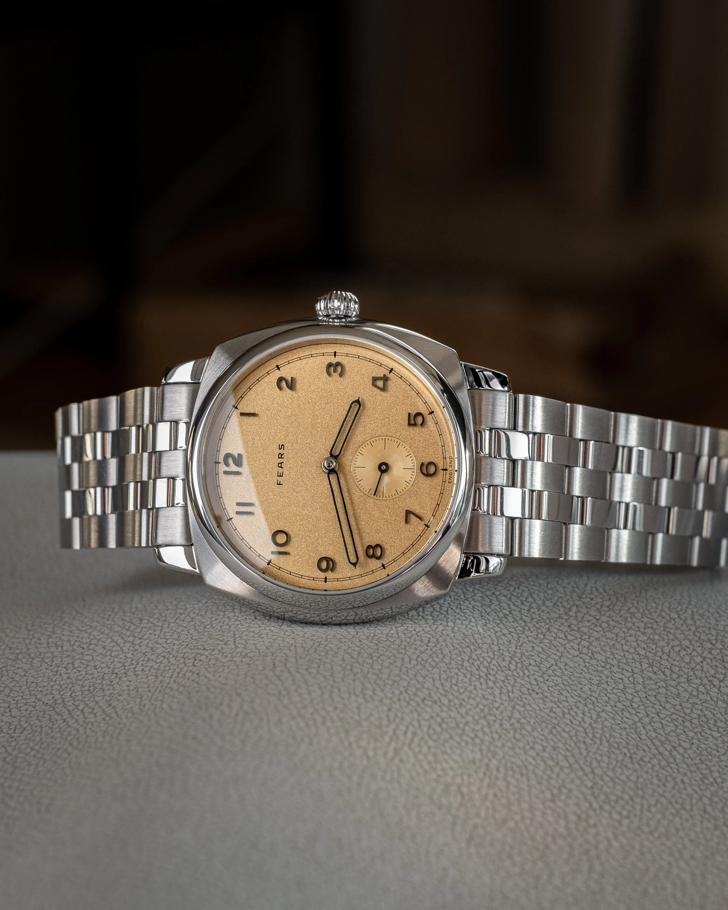 Fears Brunswick 38 Stainless Steel 5-Link Bracelet (In-stock - Ships Now)
