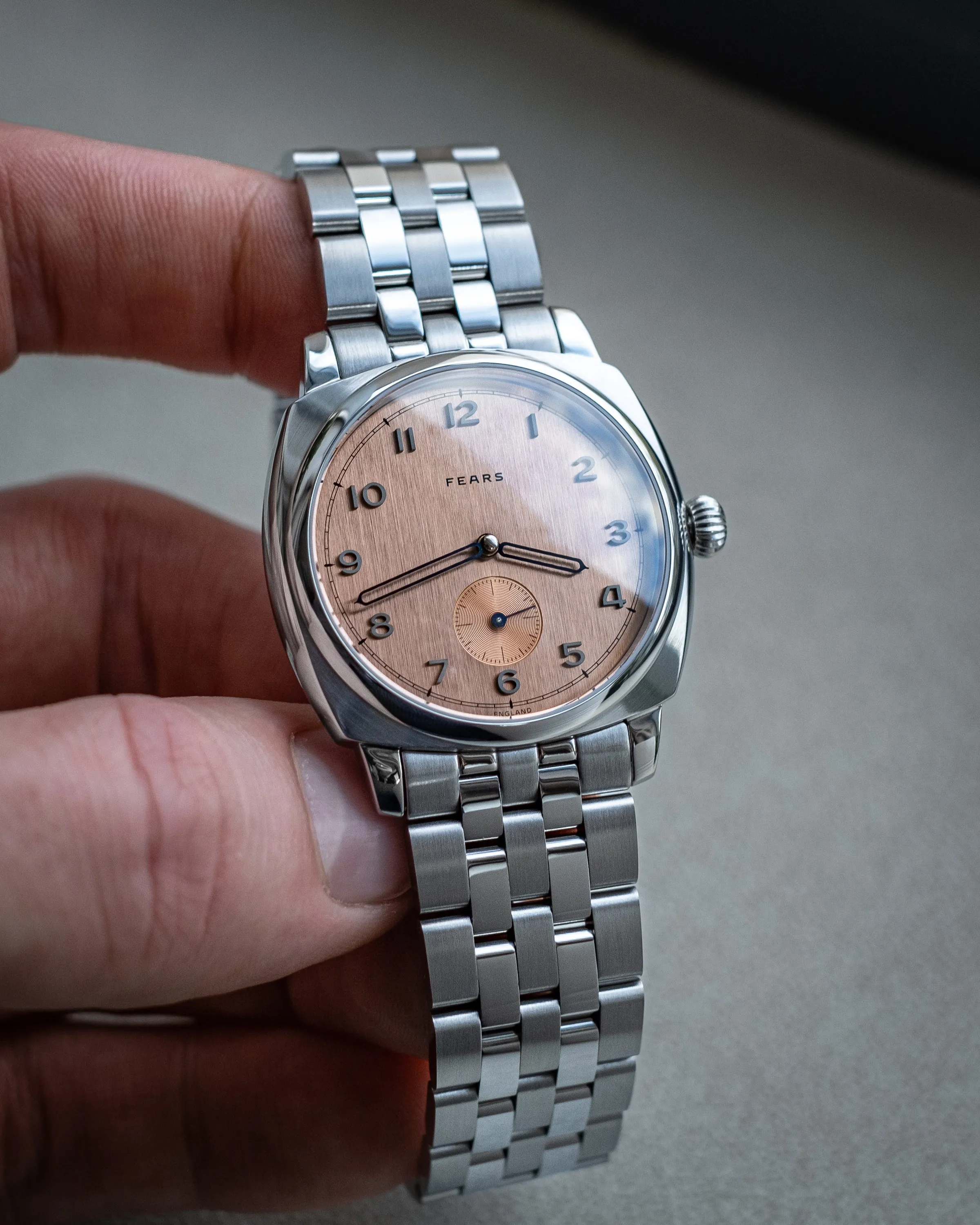 Fears Brunswick 38 Stainless Steel 5-Link Bracelet (In-stock - Ships Now)