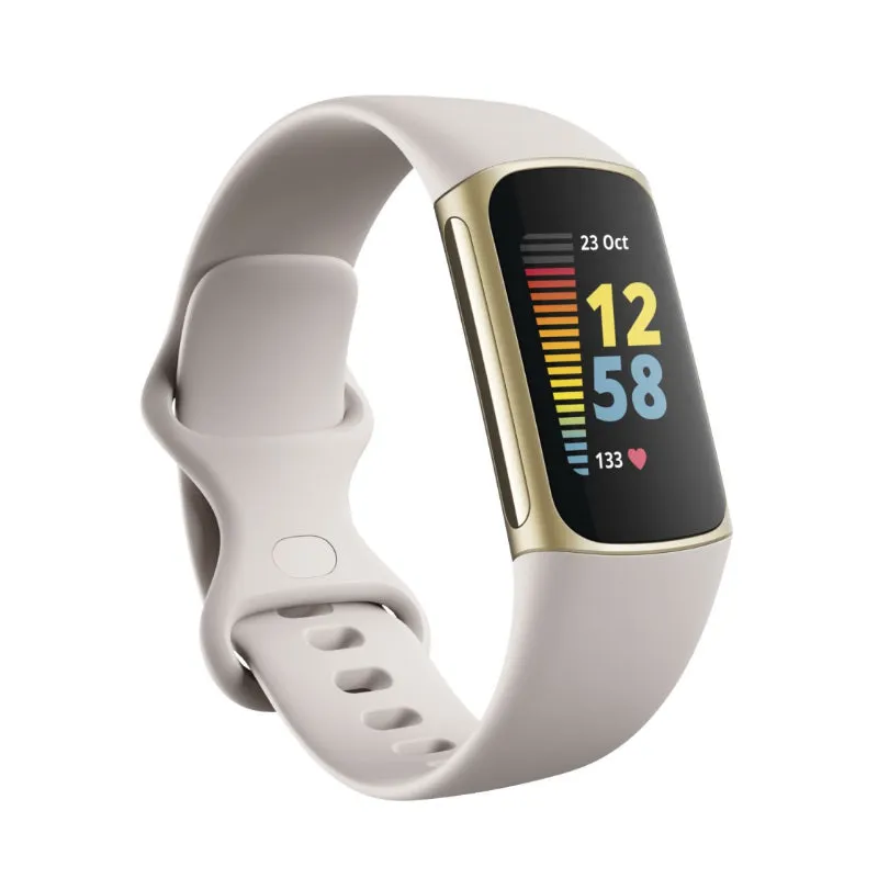 Fitbit Charge 5 Smart watch - Water-resistant: up to 50 m, Display Type: AMOLED, Battery capacity: 65 mAh