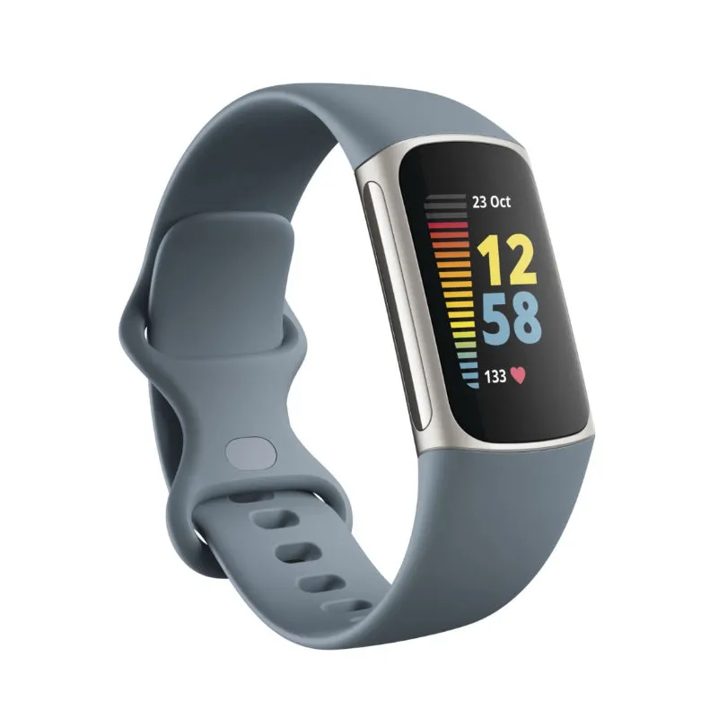 Fitbit Charge 5 Smart watch - Water-resistant: up to 50 m, Display Type: AMOLED, Battery capacity: 65 mAh