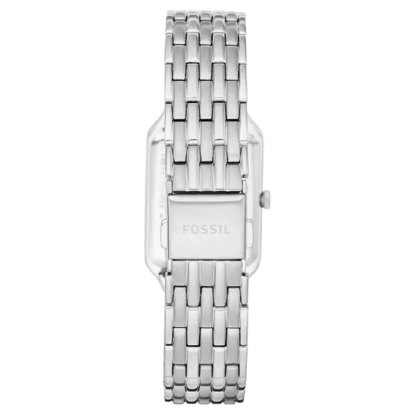 Fossil Raquel Silver Stainless Steel Silver Dial Quartz Watch for Ladies - ES5221