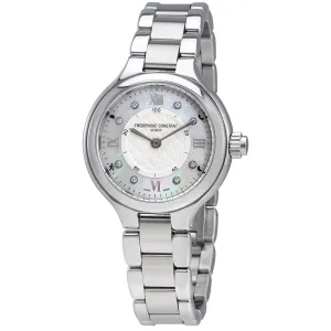 Frederique Constant Silver Dial Ladies Horological Smartwatch FC-281WHD3ER6B